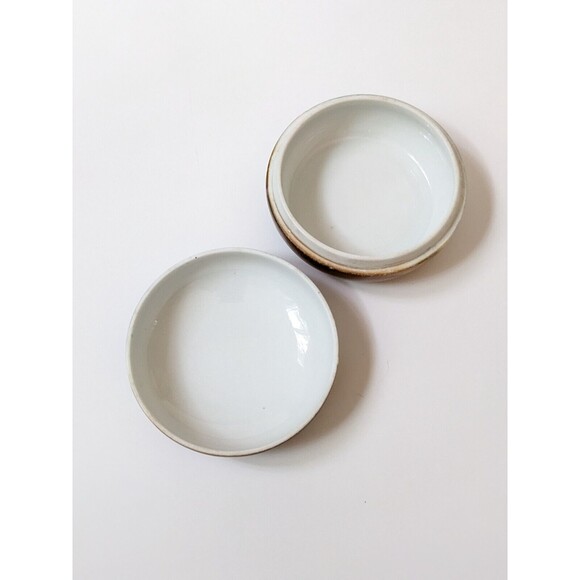 Antique Prov Saxe ES Germany Hand Painted Porcelain Trinket Box early 1900's - Picture 10 of 11